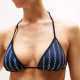 Tommy Hilfiger Γυναικείο μαγιό Essential Print Triangle Bikini Top